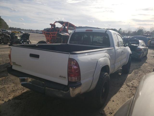 5TEUX42N55Z120624 - 2005 TOYOTA TACOMA ACCESS CAB თეთრი ფოტო 3