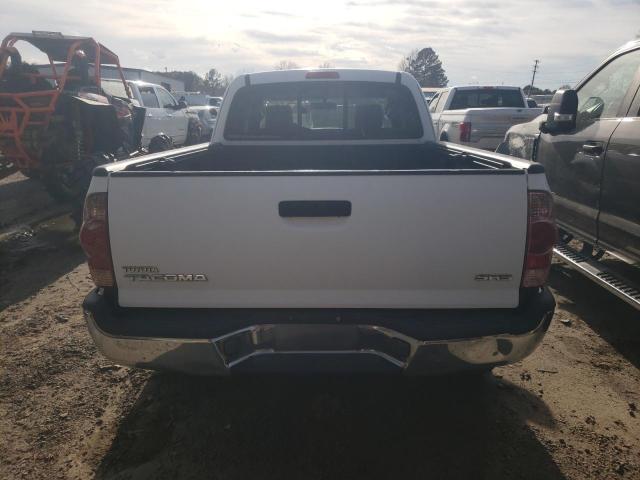 5TEUX42N55Z120624 - 2005 TOYOTA TACOMA ACCESS CAB თეთრი ფოტო 6