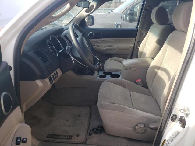 5TEUX42N55Z120624 - 2005 TOYOTA TACOMA ACCESS CAB თეთრი ფოტო 7