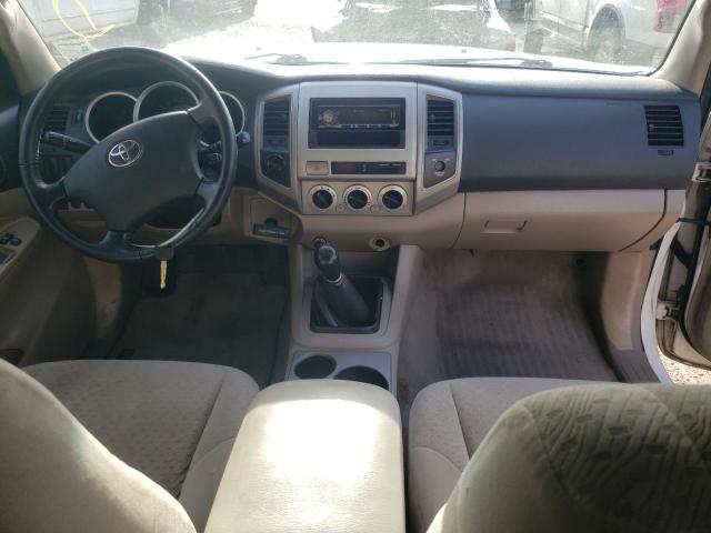 5TEUX42N55Z120624 - 2005 TOYOTA TACOMA ACCESS CAB თეთრი ფოტო 8