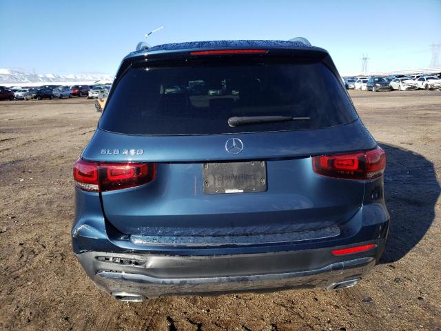 W1N4M4GB3LW026560 - 2020 MERCEDES-BENZ GLB 250 BLUE photo 6