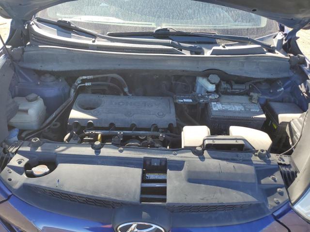 KM8JU3AC8BU300959 - 2011 HYUNDAI TUCSON GLS BLUE photo 12