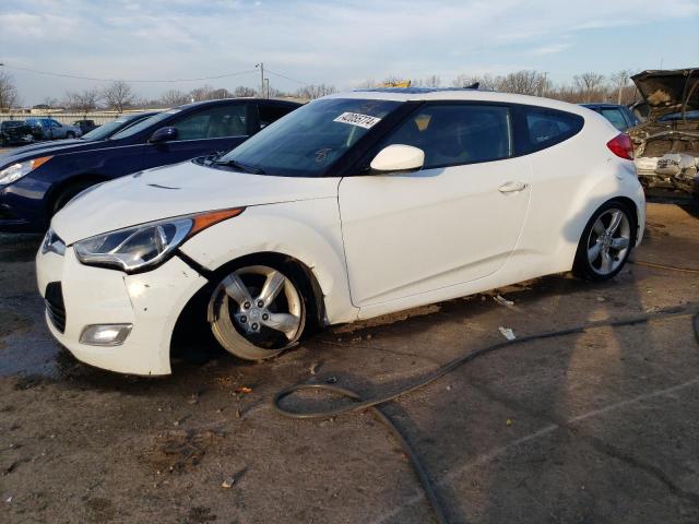 KMHTC6AD8EU191493 - 2014 HYUNDAI VELOSTER WHITE photo 1