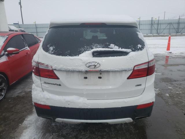 KM8SMDHF4GU155615 - 2016 HYUNDAI SANTA FE SE WHITE photo 6