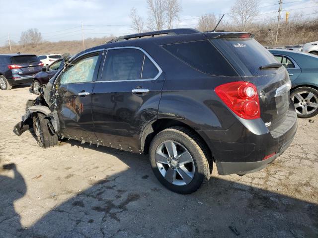 2GNALBEK1E6264481 - 2014 CHEVROLET EQUINOX LT BLACK photo 2