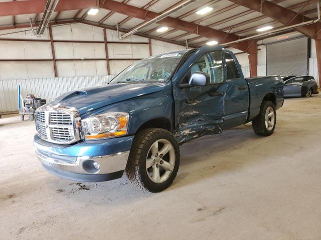 1D7HA18N06S700190 - 2006 DODGE RAM 1500 ST BLUE photo 1