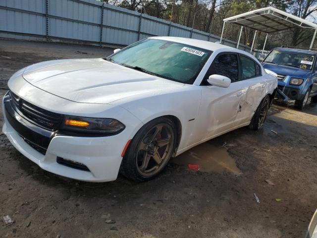 2C3CDXCT2GH127469 - 2016 DODGE CHARGER R/T WHITE photo 1