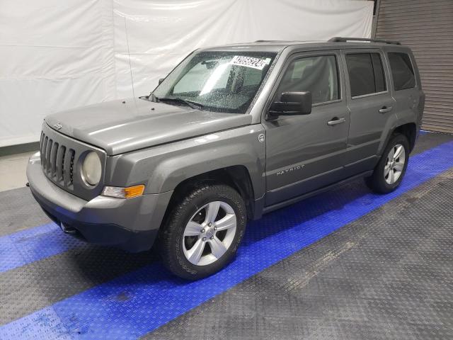 1C4NJRBBXDD249958 - 2013 JEEP PATRIOT SPORT GRAY photo 1