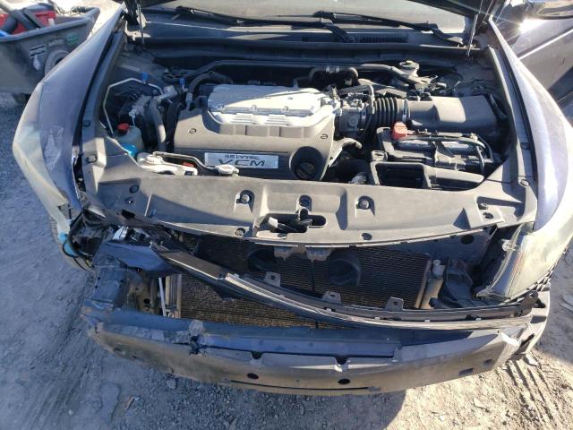 1HGCP3F83CA032934 - 2012 HONDA ACCORD EXL BLUE photo 11