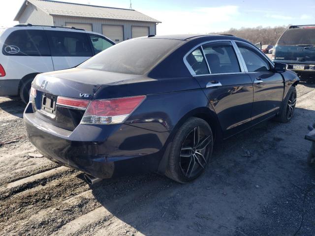 1HGCP3F83CA032934 - 2012 HONDA ACCORD EXL BLUE photo 3