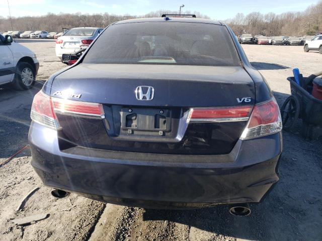 1HGCP3F83CA032934 - 2012 HONDA ACCORD EXL BLUE photo 6