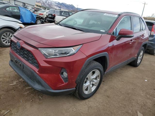 4T3R6RFV2MU012858 - 2021 TOYOTA RAV4 XLE RED photo 1