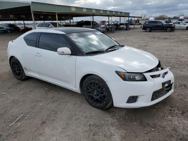 JTKJF5C72D3063512 - 2013 TOYOTA SCION TC WHITE photo 4