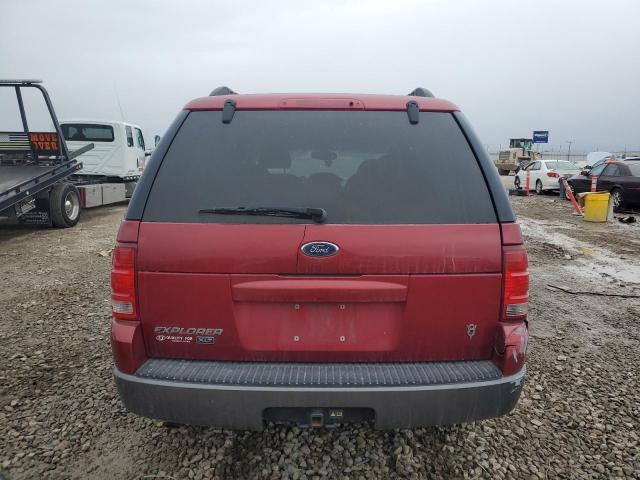 1FMZU73W63ZA87774 - 2003 FORD EXPLORER X RED photo 6