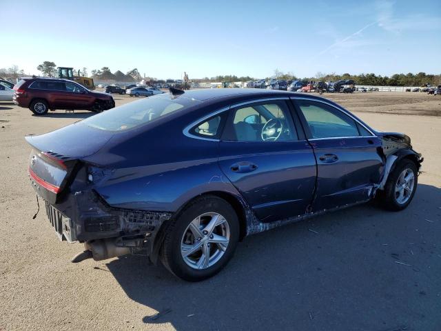 5NPEG4JA9MH068516 - 2021 HYUNDAI SONATA SE BLUE photo 3