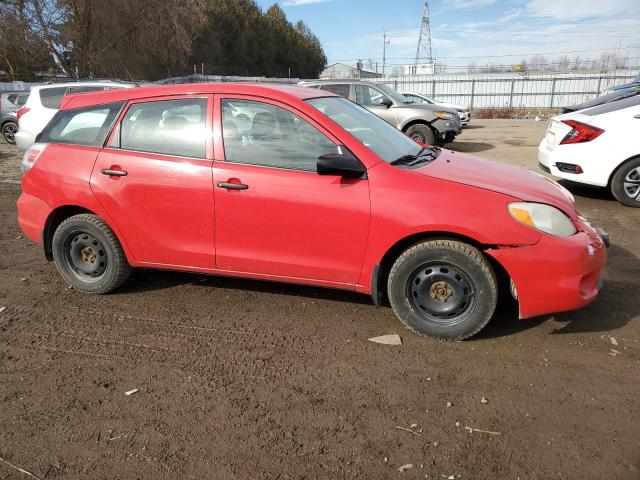 2T1KR32E08C701275 - 2008 TOYOTA COROLLA MA XR RED photo 4