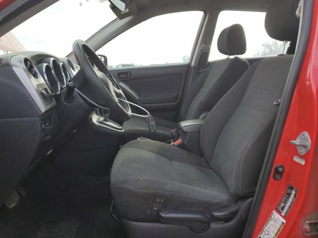 2T1KR32E08C701275 - 2008 TOYOTA COROLLA MA XR RED photo 7