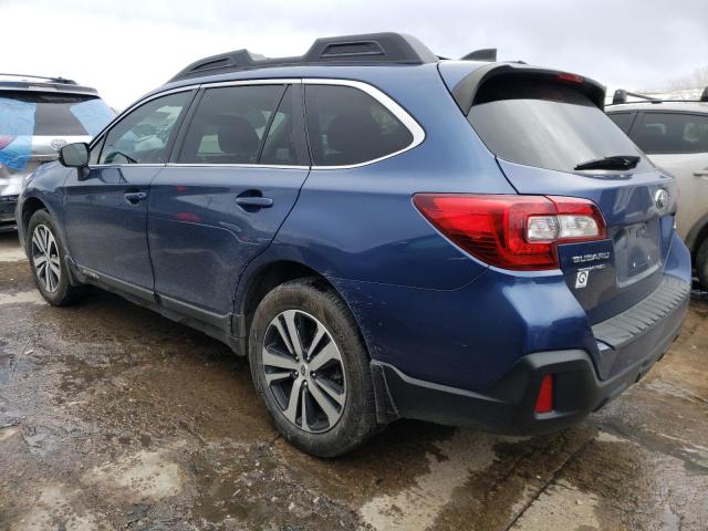 4S4BSAJCXK3277074 - 2019 SUBARU OUTBACK 2.5I LIMITED BLUE photo 2