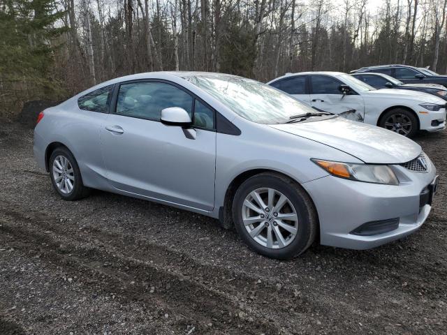 2HGFG3B99CH001359 - 2012 HONDA CIVIC EXL SILVER photo 4