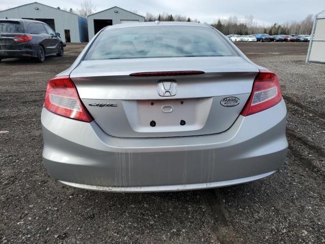 2HGFG3B99CH001359 - 2012 HONDA CIVIC EXL Gümüş foto 6