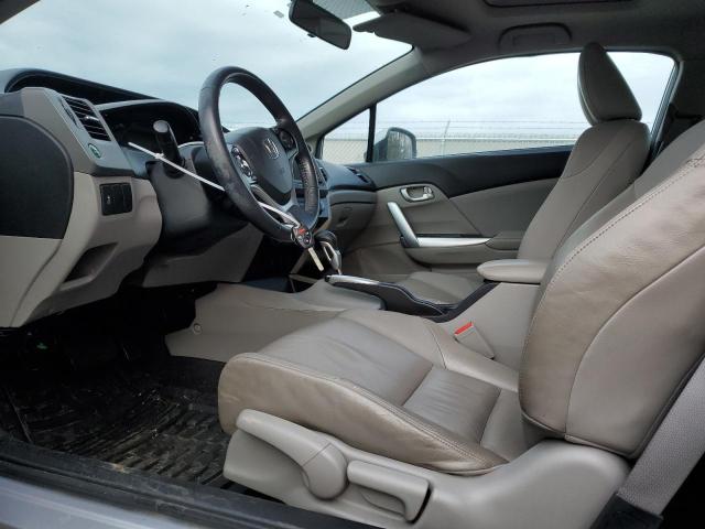 2HGFG3B99CH001359 - 2012 HONDA CIVIC EXL Gümüş foto 7