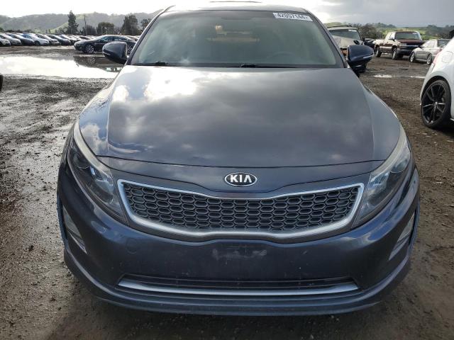 KNAGM4AD8F5079504 - 2015 KIA OPTIMA HYBRID CHARCOAL photo 5