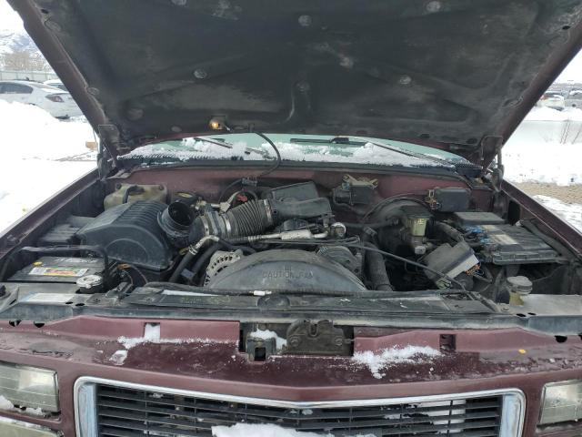 3GKFK16R3VG520703 - 1997 GMC SUBURBAN K1500 MAROON photo 12