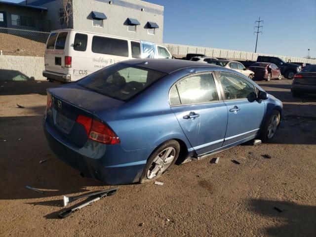 1HGFA16968L005847 - 2008 HONDA CIVIC EXL ლურჯი ფოტო 3