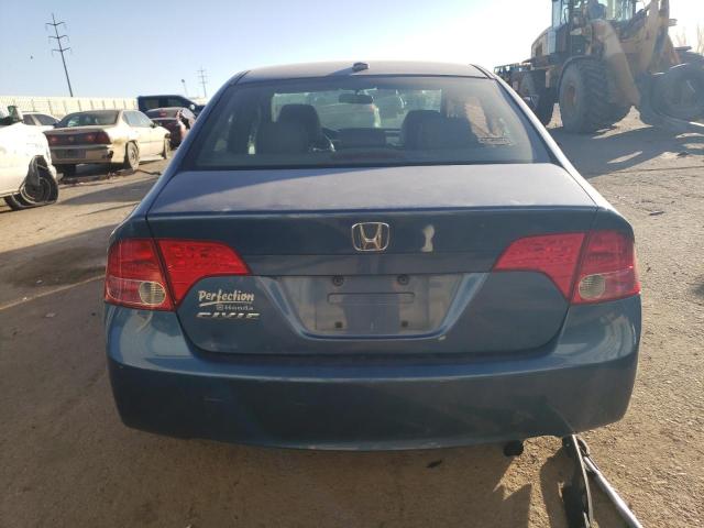 1HGFA16968L005847 - 2008 HONDA CIVIC EXL ლურჯი ფოტო 6