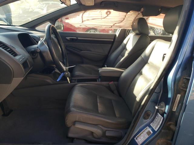 1HGFA16968L005847 - 2008 HONDA CIVIC EXL ლურჯი ფოტო 7