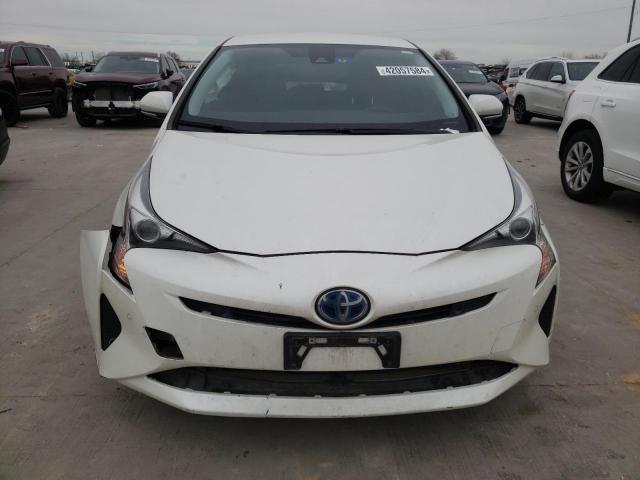 JTDKBRFU7H3053368 - 2017 TOYOTA PRIUS WHITE photo 5