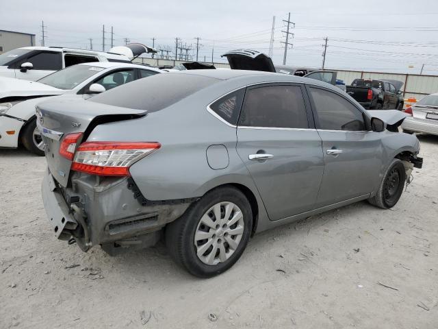 3N1AB7AP5DL707366 - 2013 NISSAN SENTRA S SILVER photo 3