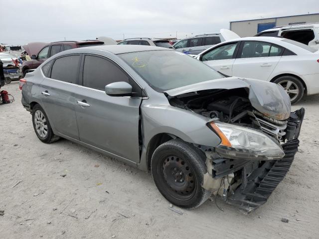 3N1AB7AP5DL707366 - 2013 NISSAN SENTRA S SILVER photo 4