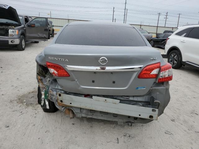 3N1AB7AP5DL707366 - 2013 NISSAN SENTRA S SILVER photo 6