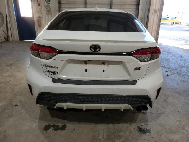 JTDS4MCE0MJ065006 - 2021 TOYOTA COROLLA SE WHITE photo 6