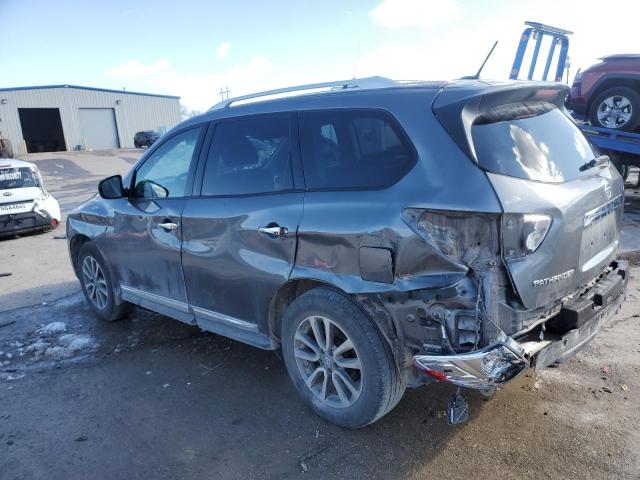 5N1AR2MN9FC651044 - 2015 NISSAN PATHFINDER S GRAY photo 2