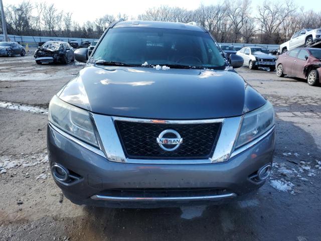 5N1AR2MN9FC651044 - 2015 NISSAN PATHFINDER S GRAY photo 5