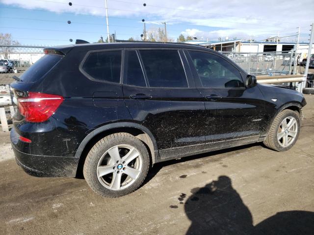 5UXWX7C53BL732032 - 2011 BMW X3 XDRIVE35I BLACK photo 3