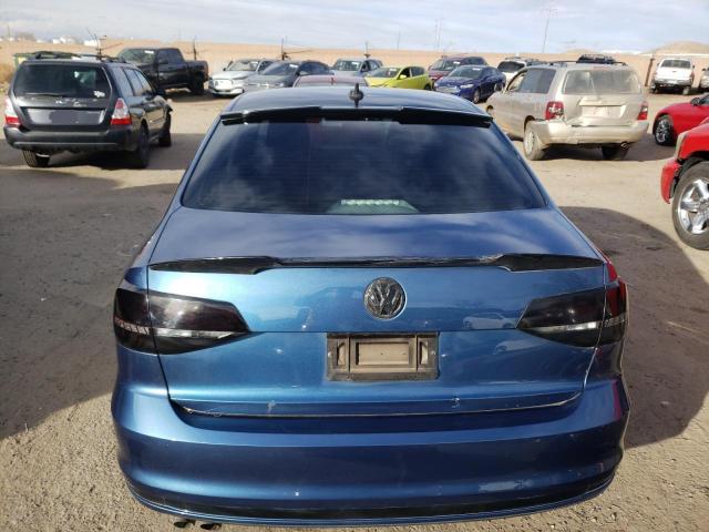 3VW267AJ8GM342744 - 2016 VOLKSWAGEN JETTA S BLUE photo 6