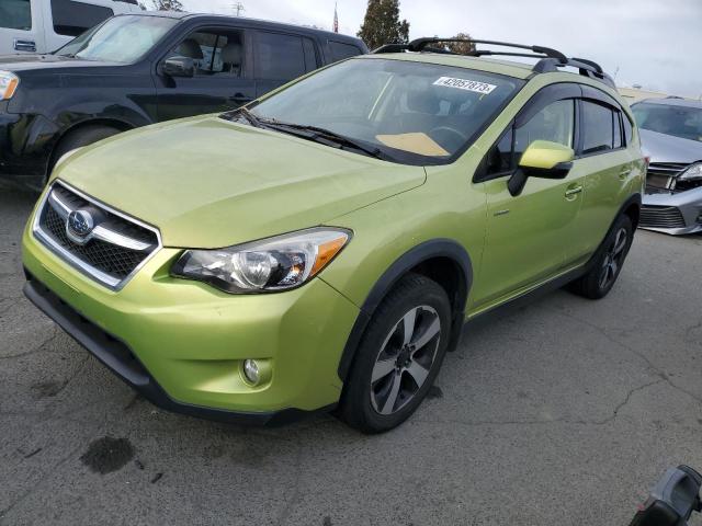 JF2GPBCC9EH272276 - 2014 SUBARU XV CROSSTR 2.0I HYBRID GREEN photo 1