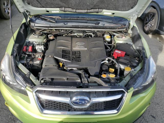 JF2GPBCC9EH272276 - 2014 SUBARU XV CROSSTR 2.0I HYBRID GREEN photo 12