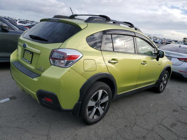 JF2GPBCC9EH272276 - 2014 SUBARU XV CROSSTR 2.0I HYBRID GREEN photo 3