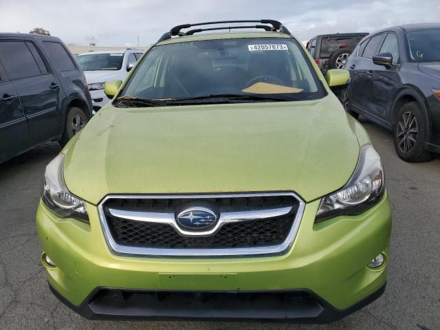 JF2GPBCC9EH272276 - 2014 SUBARU XV CROSSTR 2.0I HYBRID GREEN photo 5