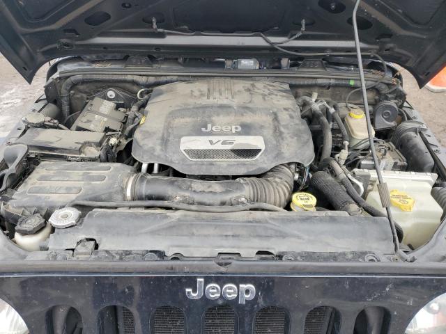 1C4AJWAGXGL221906 - 2016 JEEP WRANGLER SPORT BLACK photo 11