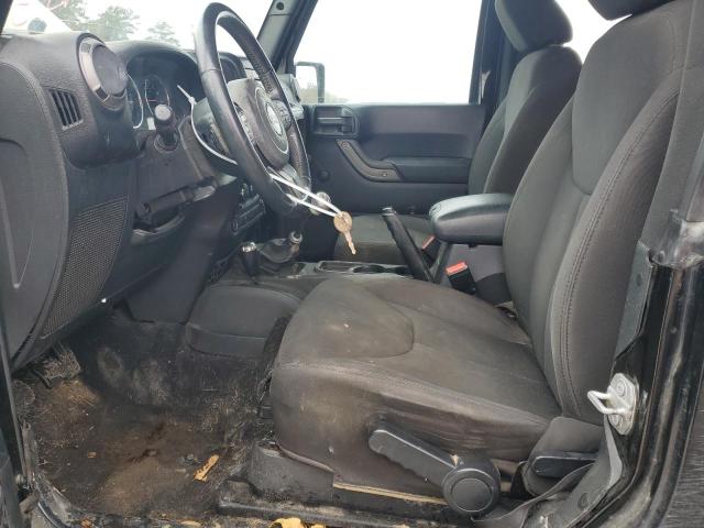 1C4AJWAGXGL221906 - 2016 JEEP WRANGLER SPORT BLACK photo 7