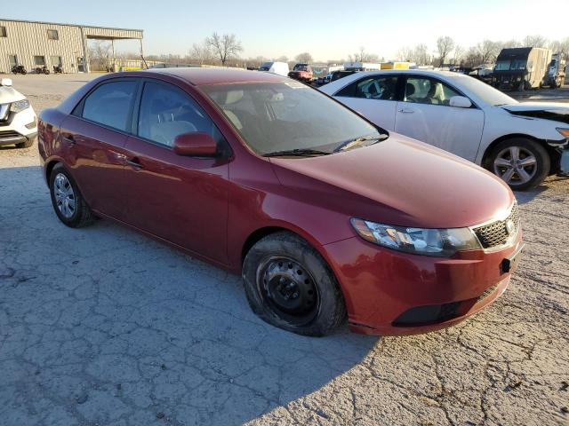 KNAFU4A29C5487290 - 2012 KIA FORTE EX MAROON photo 4