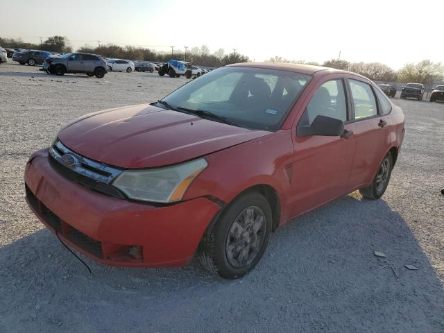 1FAHP34N28W159090 - 2008 FORD FOCUS S/SE RED photo 1
