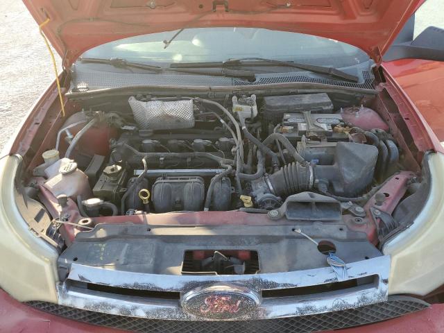 1FAHP34N28W159090 - 2008 FORD FOCUS S/SE RED photo 11