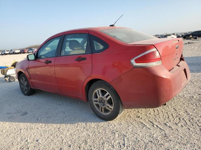 1FAHP34N28W159090 - 2008 FORD FOCUS S/SE RED photo 2