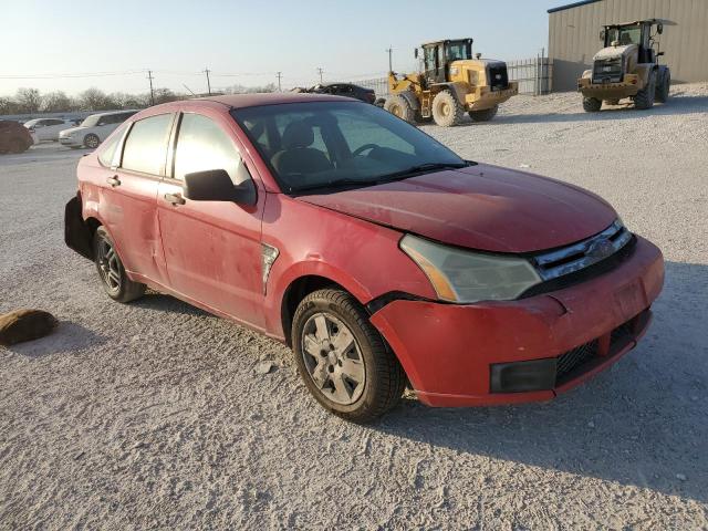 1FAHP34N28W159090 - 2008 FORD FOCUS S/SE RED photo 4